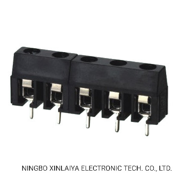 PCB Screw Terminal Block Connectors with Black Colour Xy705